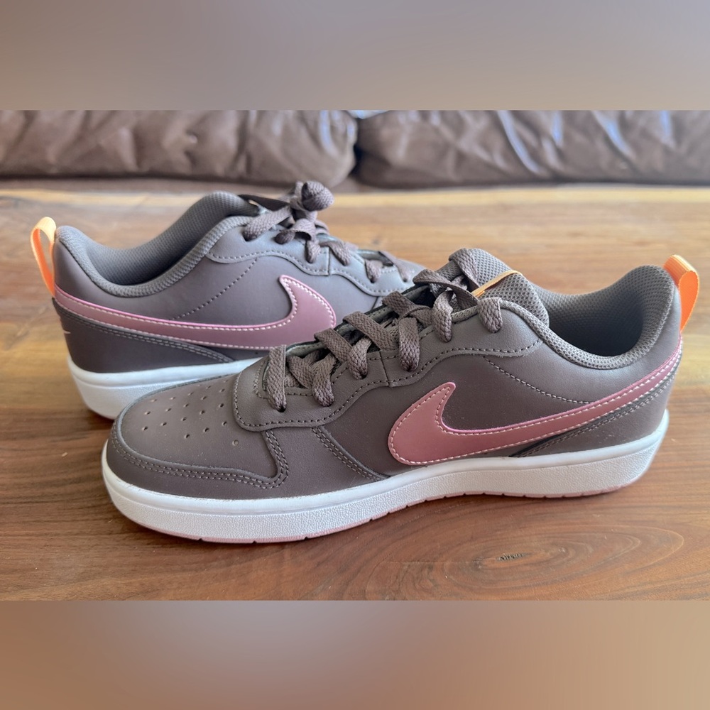 Nike Brown and Pink Sneakers